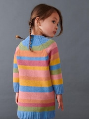 Bright Rainbow Chenille Jumper Dress (3mths-7yrs) - Image 4 of 7