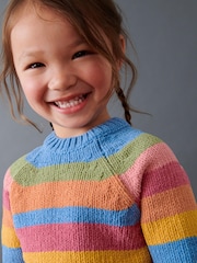 Bright Rainbow Chenille Jumper Dress (3mths-7yrs) - Image 5 of 7