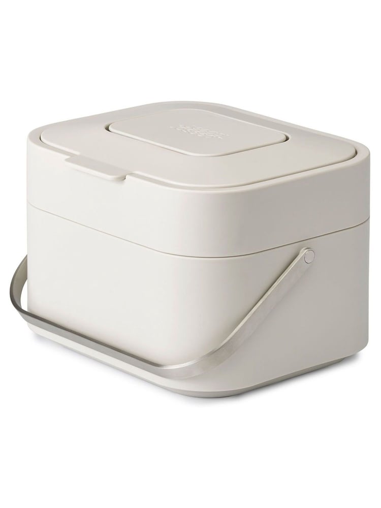 Joseph Joseph Stone Grey Stone Stack 4 Food Waste Caddy - Image 3 of 4