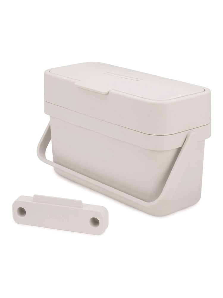 Joseph Joseph Grey Grey Compo 4 Food Waste Caddy Stone - Image 4 of 4