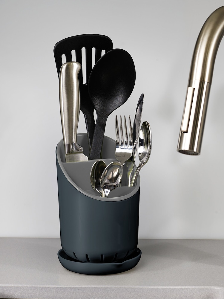 Joseph Joseph Grey Grey Dock Cutlery Drainer - Image 1 of 4