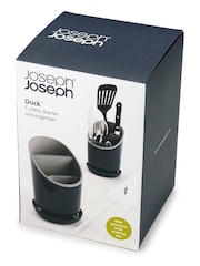 Joseph Joseph Grey Grey Dock Cutlery Drainer - Image 4 of 4