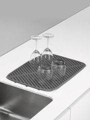 Joseph Joseph Grey Flume Large Dish Draining Mat - Image 1 of 4