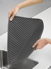 Joseph Joseph Grey Flume Large Dish Draining Mat - Image 2 of 4