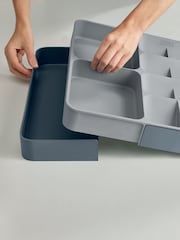 Joseph Joseph Grey Grey Drawer Store Expanding Cutlery Tray - Image 2 of 4