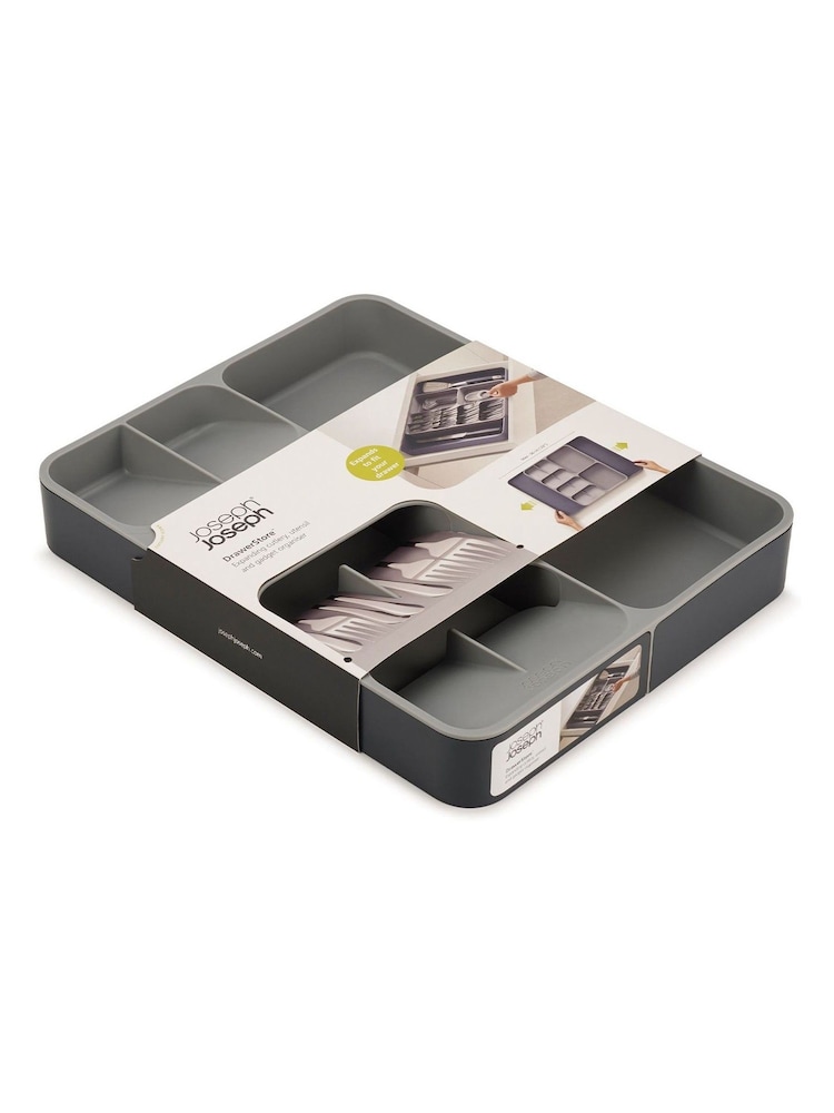 Joseph Joseph Grey Grey Drawer Store Expanding Cutlery Tray - Image 4 of 4