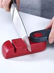 Joseph Joseph Red Red Rota Knife Sharpener - Image 1 of 4