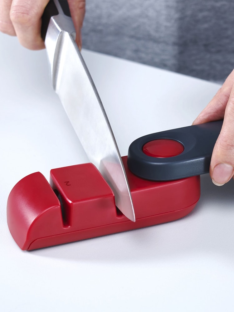 Joseph Joseph Red Red Rota Knife Sharpener - Image 1 of 4