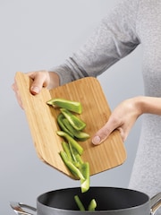 Joseph Joseph Brown Chop2Pot Bamboo Large Chopping Board - Image 2 of 4