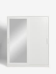 White Flynn 1.5m Sliding Wardrobe - Image 6 of 11