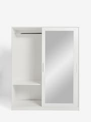 White Flynn 1.5m Sliding Wardrobe - Image 8 of 11