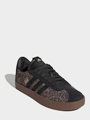 adidas Dark Grey Animal VL Court 3.0 Trainers - Image 3 of 10