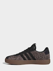 adidas Dark Grey Animal VL Court 3.0 Trainers - Image 4 of 10