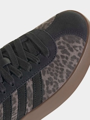 adidas Dark Grey Animal VL Court 3.0 Trainers - Image 8 of 10