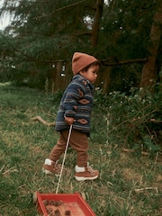 Chocolate Brown Thermal Thinsulate™ Lined Hiker Boots - Image 6 of 6