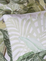 Graham & Brown Green Borneo 100% Cotton Duvet Cover and Pillowcase Set - Image 3 of 5