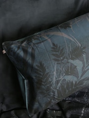 Graham & Brown Blue Restore 100% Cotton Duvet Cover and Pillowcase Set - Image 2 of 5