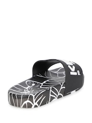 Kenzo Kids Black Logo Sliders - Image 4 of 6