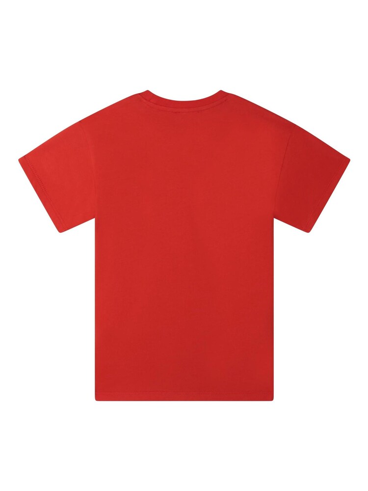 KENZO KIDS Red Paris Logo T-Shirt - Image 2 of 2