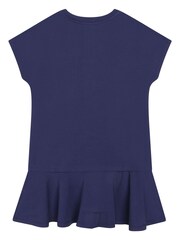 KENZO KIDS Paris Logo Peplum Dress - Image 2 of 2