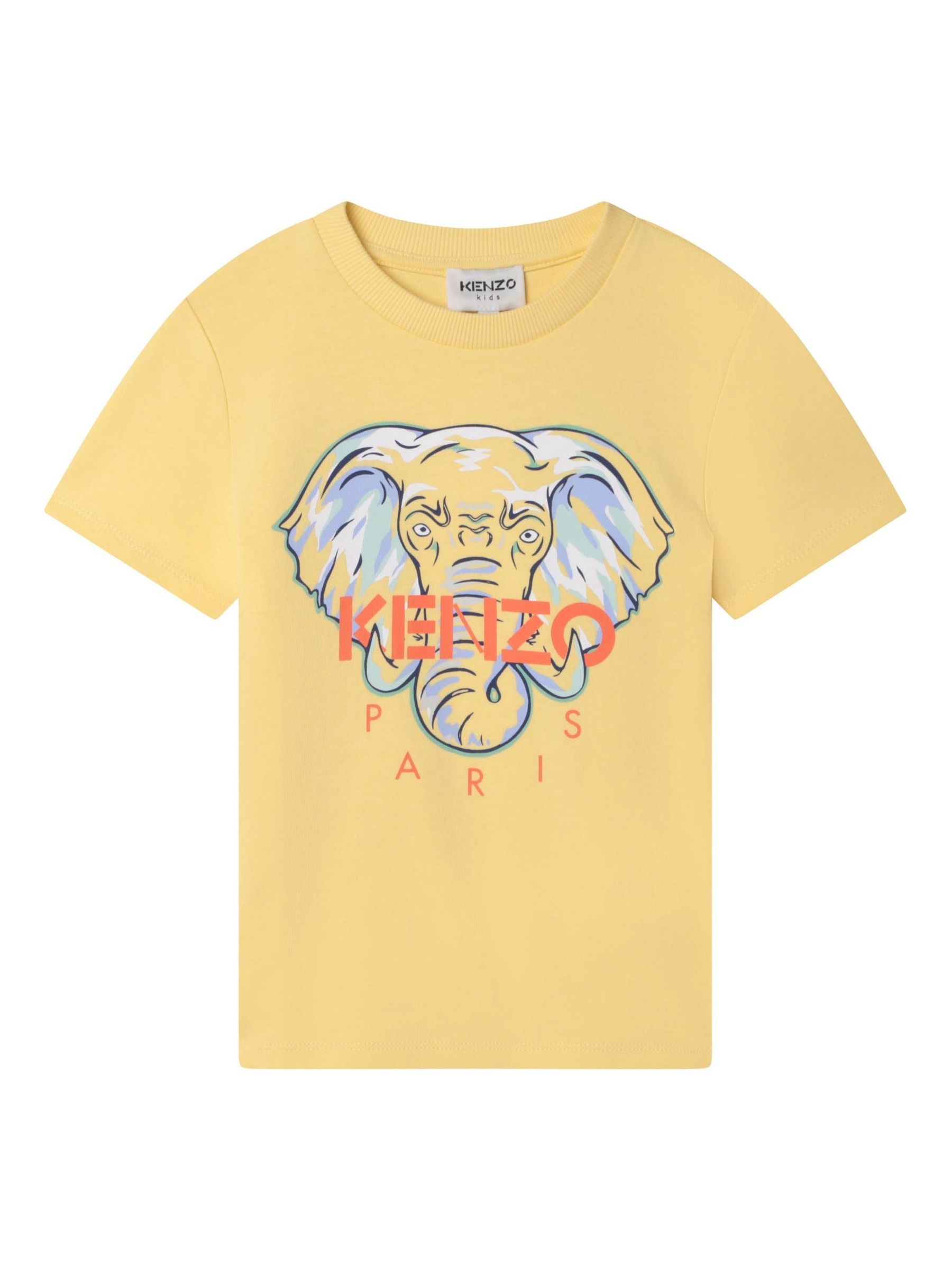 Acheter T shirt KENZO Jaune a logo Imprime elephant pour enfants from Next Luxembourg