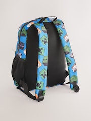 Minecraft Blue Backpack - Image 3 of 5