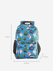 Minecraft Blue Backpack - Image 4 of 5