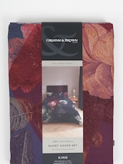 Graham & Brown Purple Amethyst 100% Cotton Duvet Cover and Pillowcase Set - Image 4 of 5