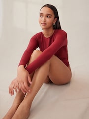 self. Red Smoothing Comfort Long Sleeve Body - Image 2 of 3