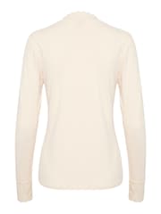 Cream Slim Fit Trulla Jersey Blouse - Image 6 of 6