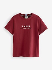 Baker by Ted Baker 100% Cotton T-Shirts 3 Pack - Image 4 of 6