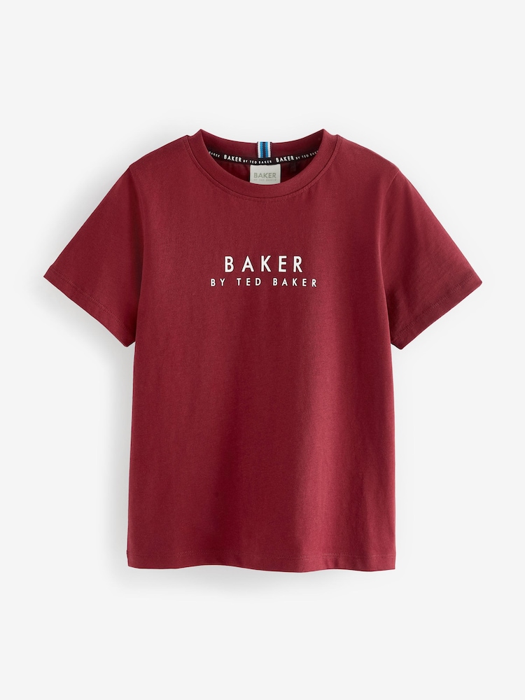 Baker by Ted Baker 100% Cotton T-Shirts 3 Pack - Image 4 of 6