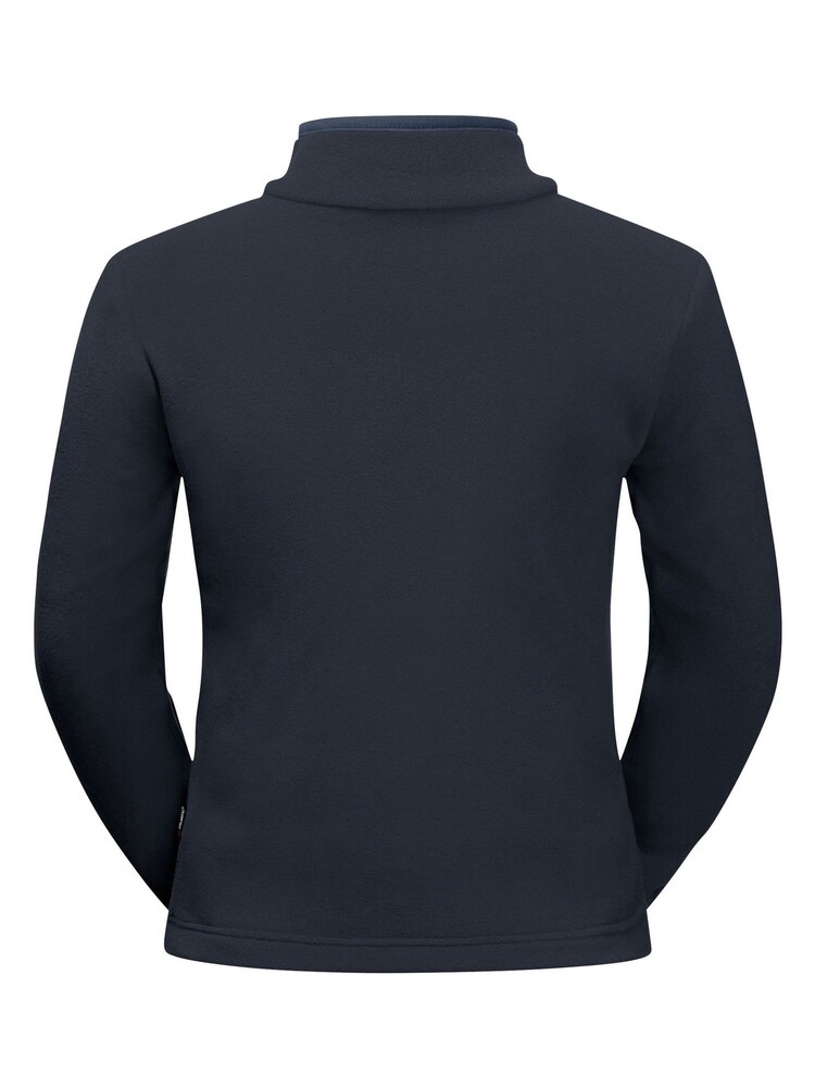 Jack Wolfskin Children's Taunus Half Zip Black Fleece - Image 2 of 2