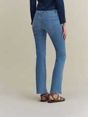 Mid Blue Low Rise Bootcut Jeans - Image 4 of 6
