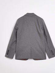 River Island Grey Boys Tailored Jacket - Image 2 of 3