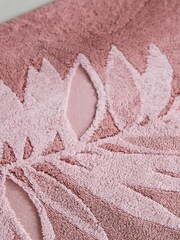 Matthew Williamson Pink La Palmera 100% Cotton Bathmat - Image 2 of 5