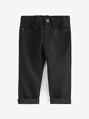 Black Regular Fit Comfort Stretch Jeans (3mths-7yrs) - Image 1 of 3