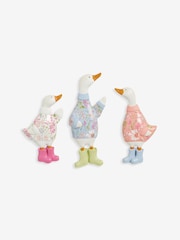Set of 3 Multi Colour Geese Wall Art Plaques - Image 4 of 5