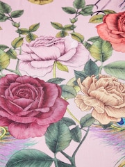 Matthew Williamson Pink Xanadu Peacock Cotton Sateen Duvet Cover Set - Image 4 of 4
