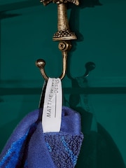 Matthew Williamson Blue La Palmera 100% Cotton Towel - Image 3 of 4