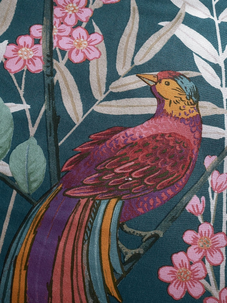 Juego de funda de edredón y funda de almohada con estampado de pájaros y flores tropicales de Catherine Lansfield - Imagen 4 de 4 Juego de funda de edredón y funda de almohada con estampado de pájaros y flores tropicales de Catherine Lansfield - Imagen 4 de 4