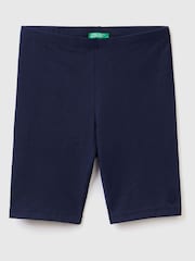 Benetton Girls Classic Logo Cycle Shorts - Image 1 of 4