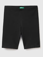 Benetton Girls Classic Logo Cycle Shorts - Image 1 of 4