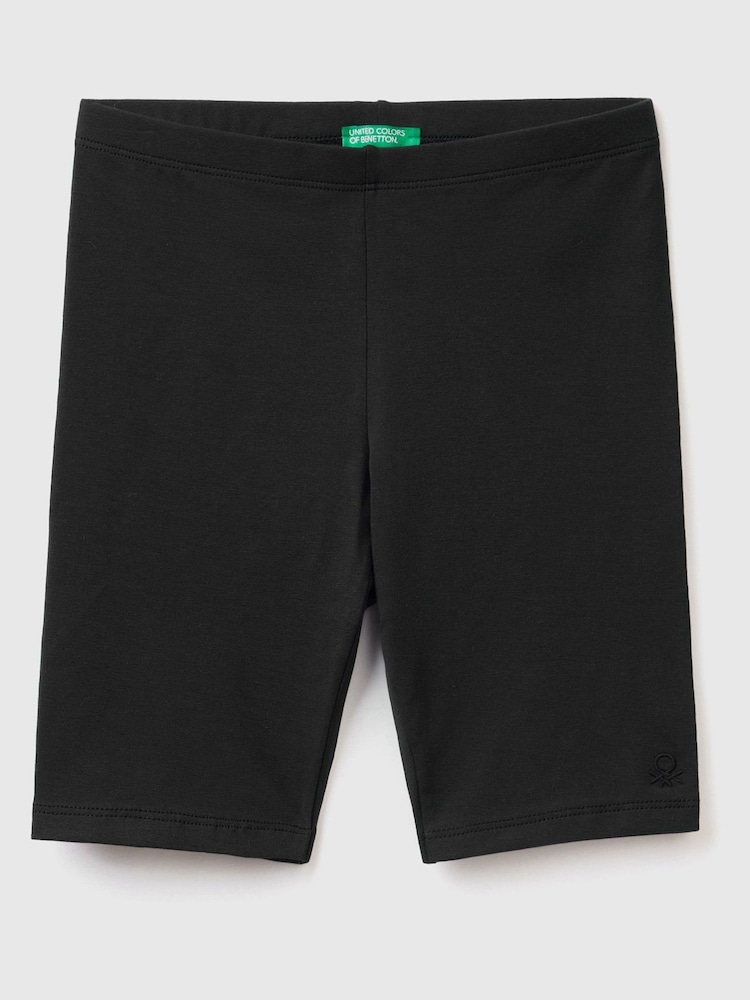 Benetton Girls Classic Logo Cycle Shorts - Image 1 of 4