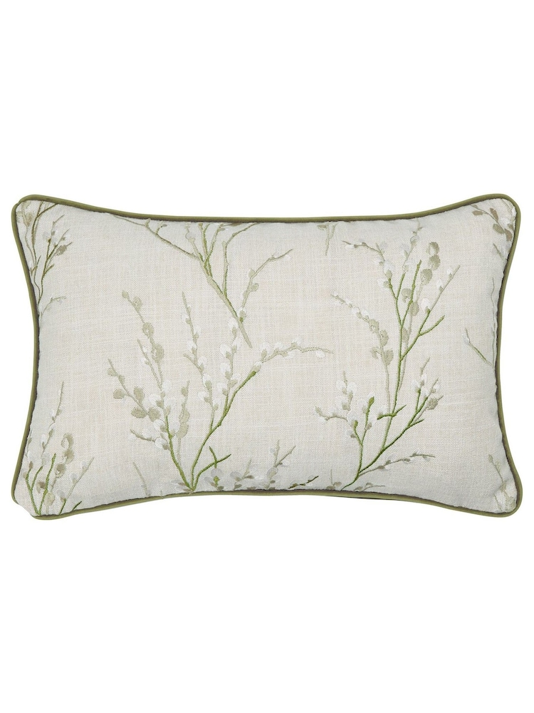 Подушка с вышивкой Laura Ashley Pussy Willow - Изображение 1 из 2