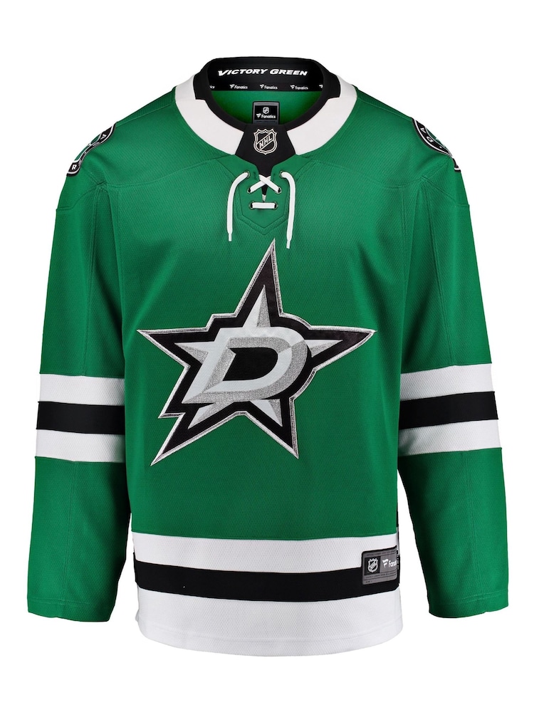 Dallas Stars Fanatics Green Branded Home Breakaway Jersey - Image 1 of 2 Dallas Stars Fanatics Green Branded Home Breakaway Jersey - Image 1 of 2
