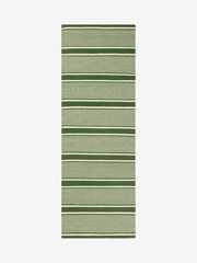 Jasper Conran London Green Stripe Wool Runner - Image 4 of 4