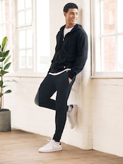Negro - Polo Ralph Lauren Zip-Up Logo Hoodie - Imagen 2 de 3