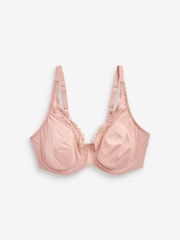 Nude DD+ Non Pad Plunge Ultimate Comfort Brushed Bra - Image 6 of 7