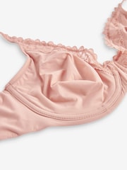 Nude DD+ Non Pad Plunge Ultimate Comfort Brushed Bra - Image 7 of 7